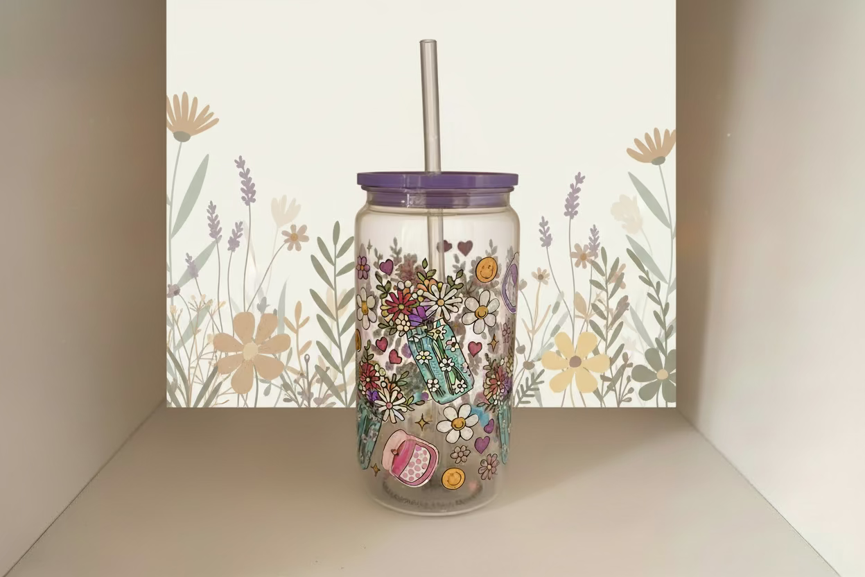 Candles and Flowers